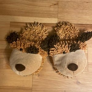 Silly dog slippers